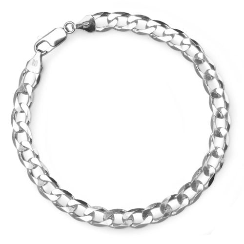 Męska bransoleta srebrna