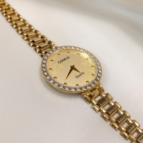 Złoty zegarek Geneve