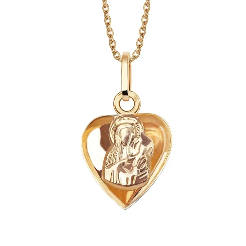 Zawieszka złota - medalik