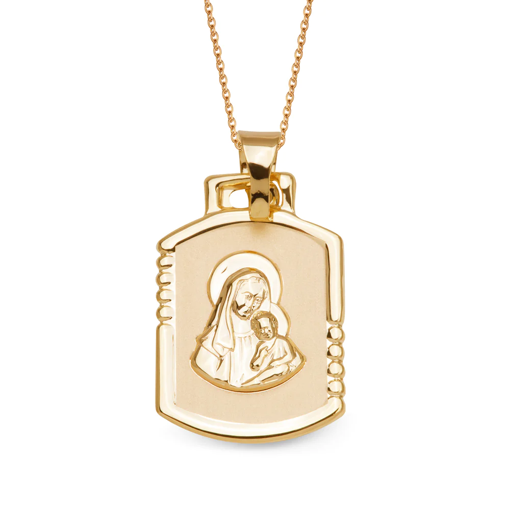 Zawieszka złota - medalik