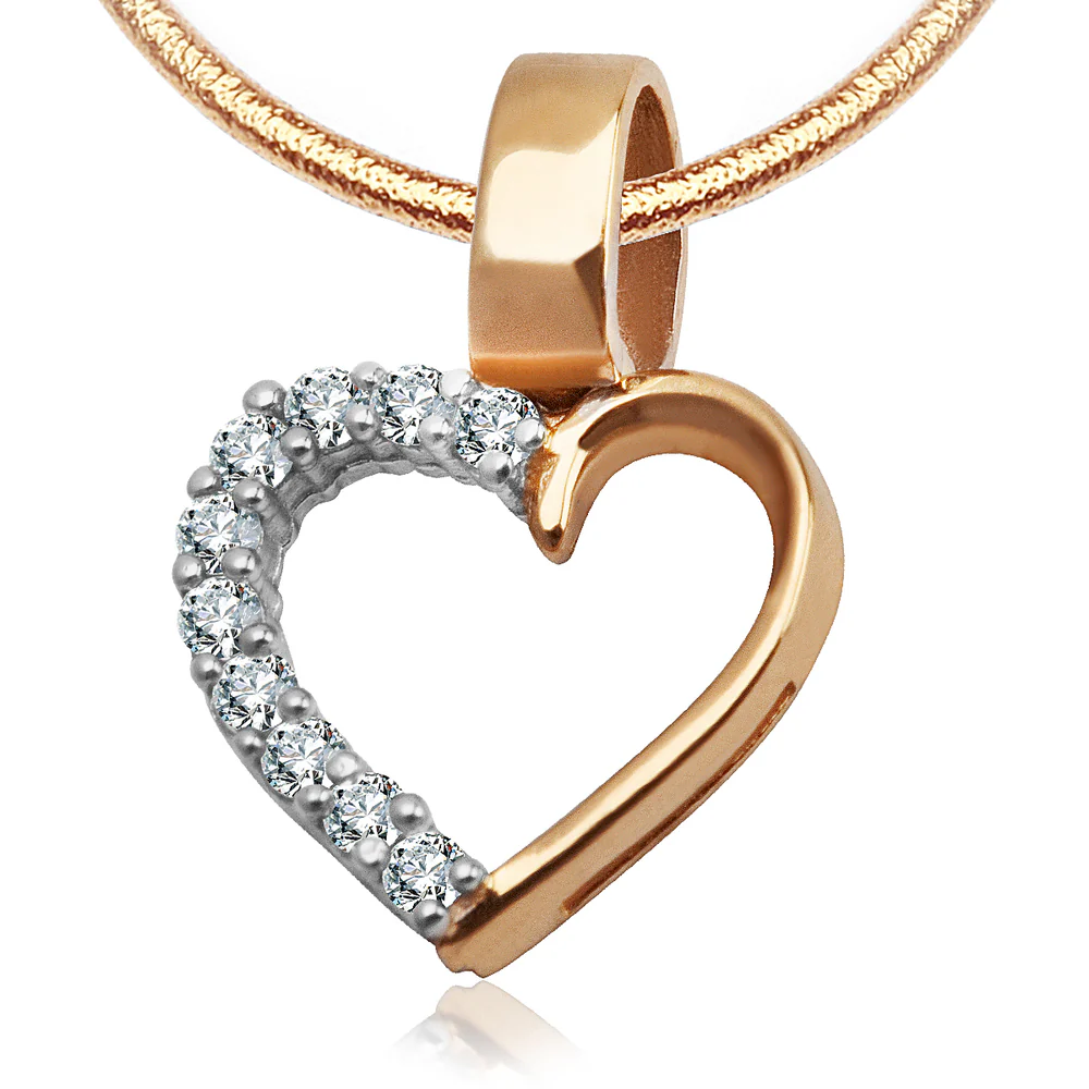 Zawieszka złota – serce