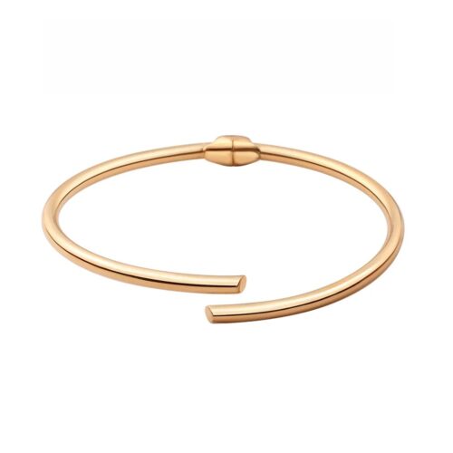 Bransoletka srebrna pozłacana