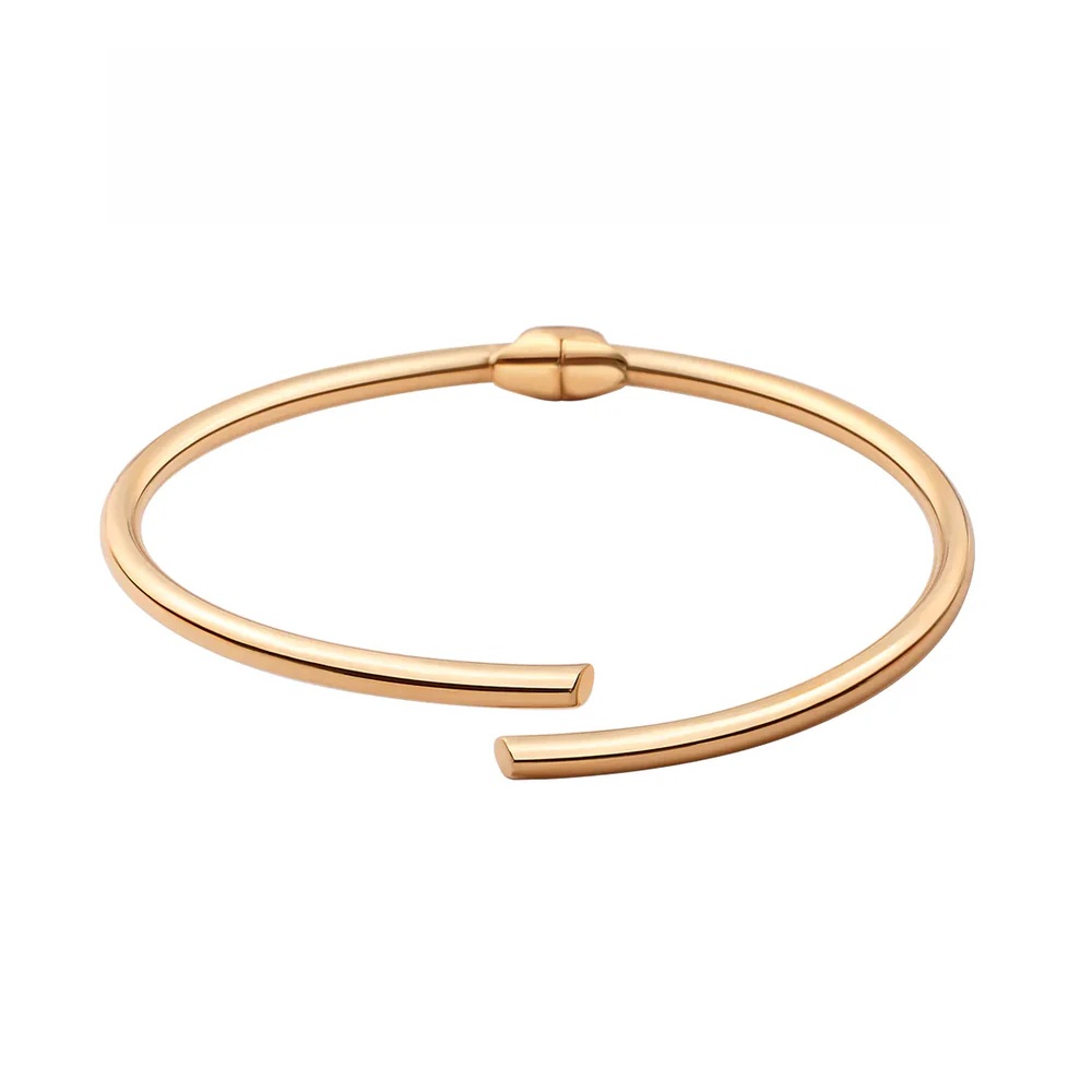 Bransoletka srebrna pozłacana