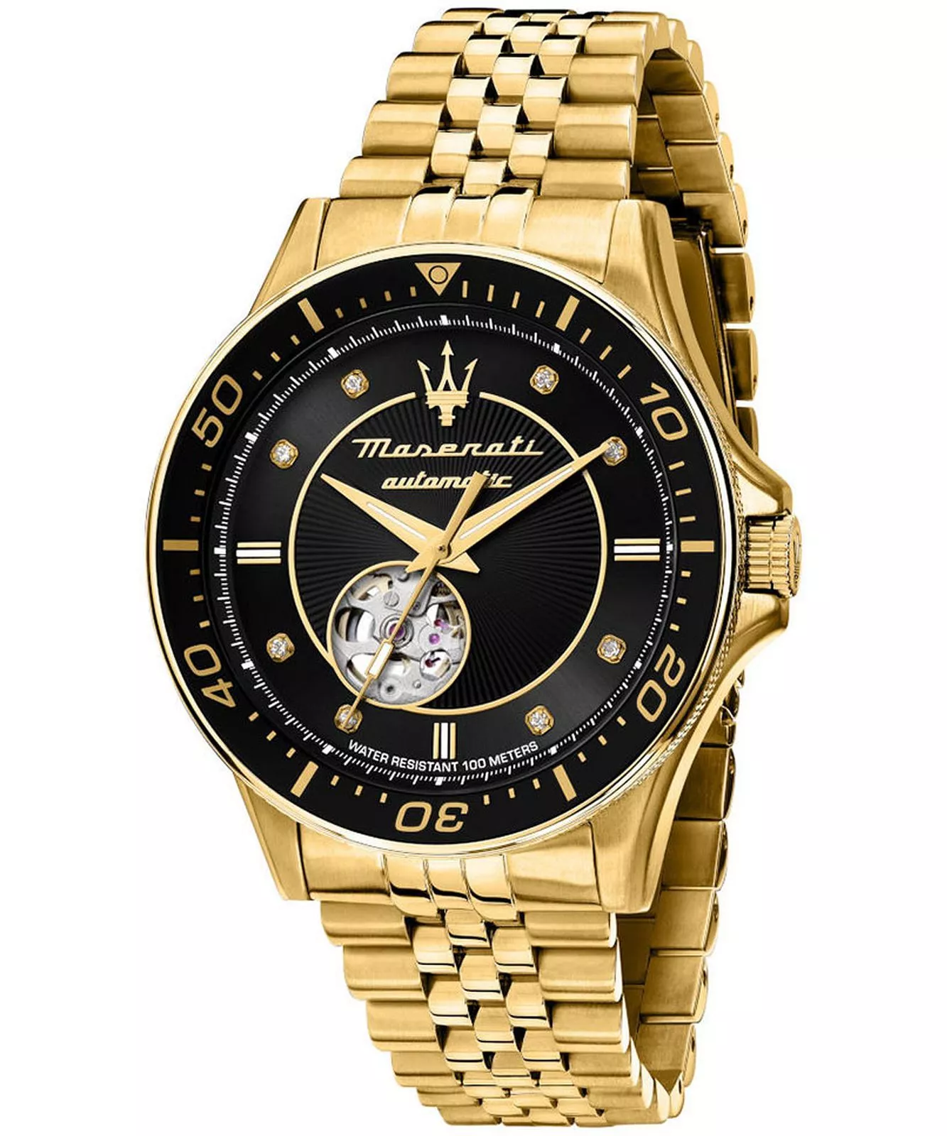 Zegarek męski Maserati Sfida Open Heart Automatic SET