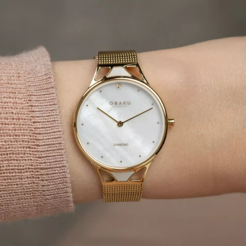 Zegarek damski Obaku V302LXGWMG
