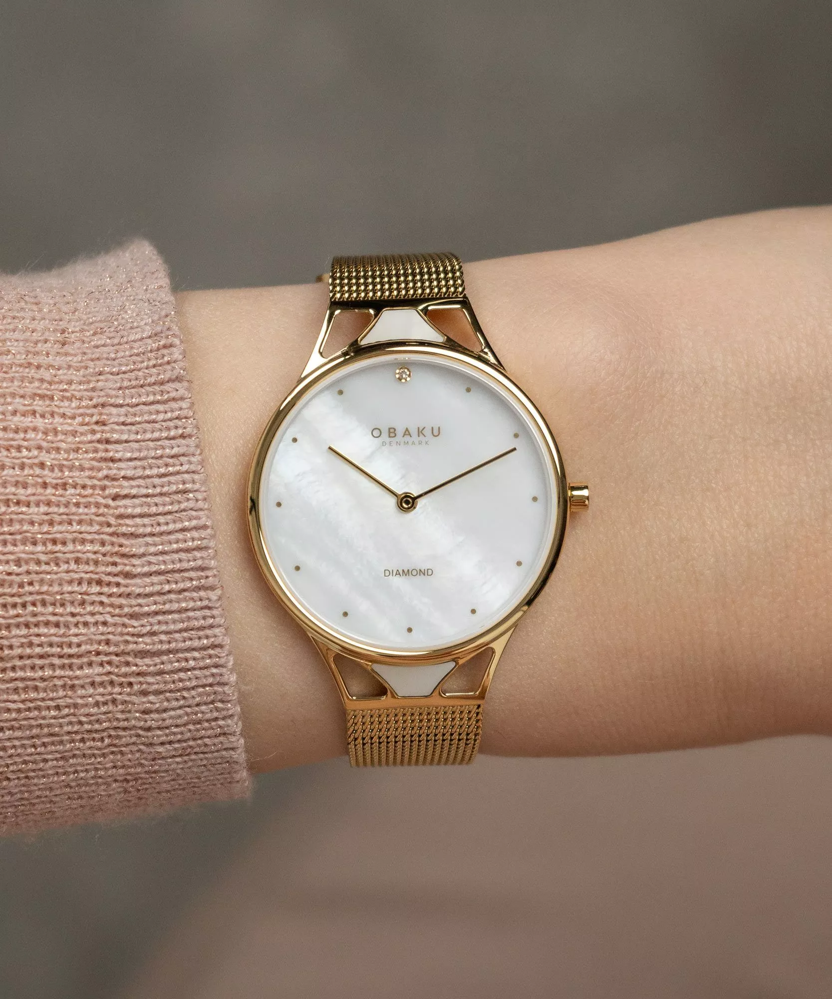 Zegarek damski Obaku V302LXGWMG