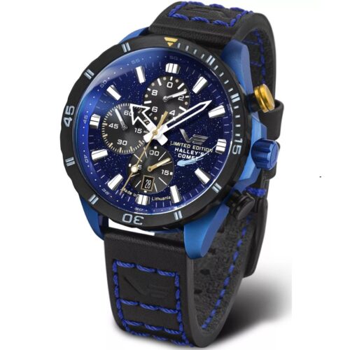 Zegarek męski Vostok Europe Almaz Chrono Halleys Comet 6S10-320E694