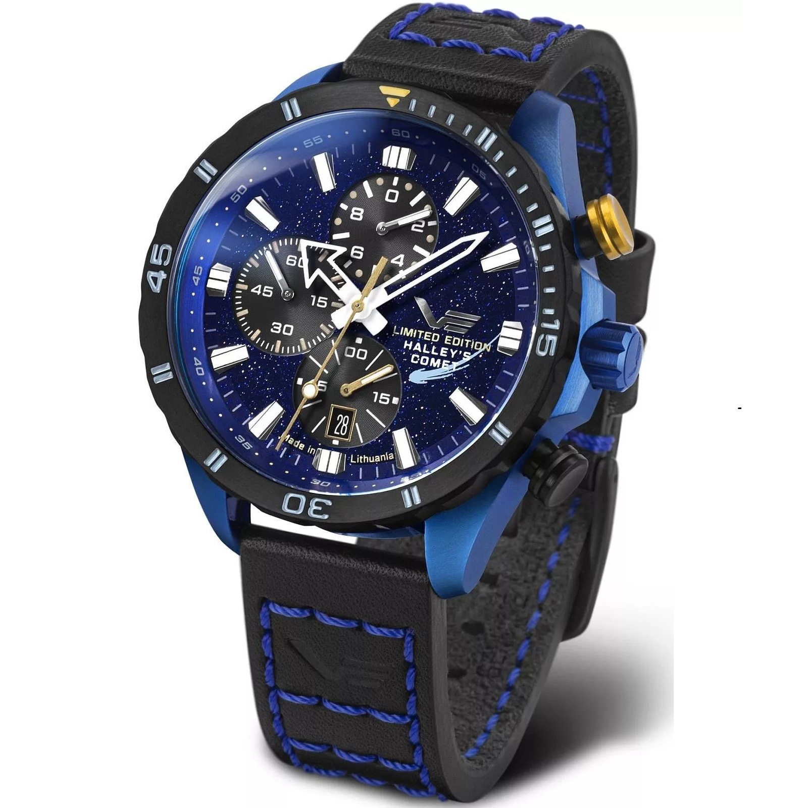 Zegarek męski Vostok Europe Almaz Chrono Halleys Comet 6S10-320E694