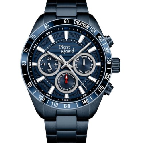 Męski zegarek kwarcowy o multifunkcyjnym charakterze