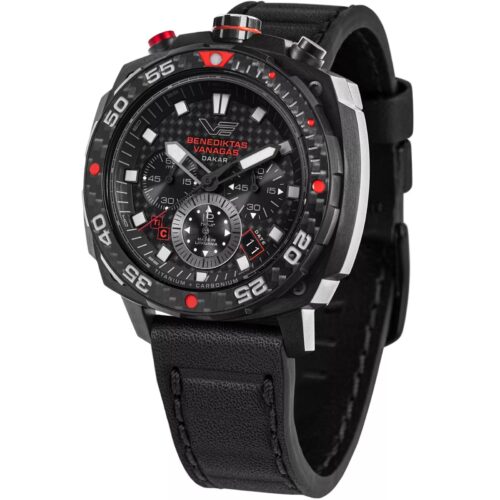 Zegarek męski Vostok Europe Benediktas Vanagas Dakar Chronograph Europe Systema Periodicum Special Edition VK67-650J740 to męski zegarek stworzony w ramach limitowanej edycji specjalnej.
