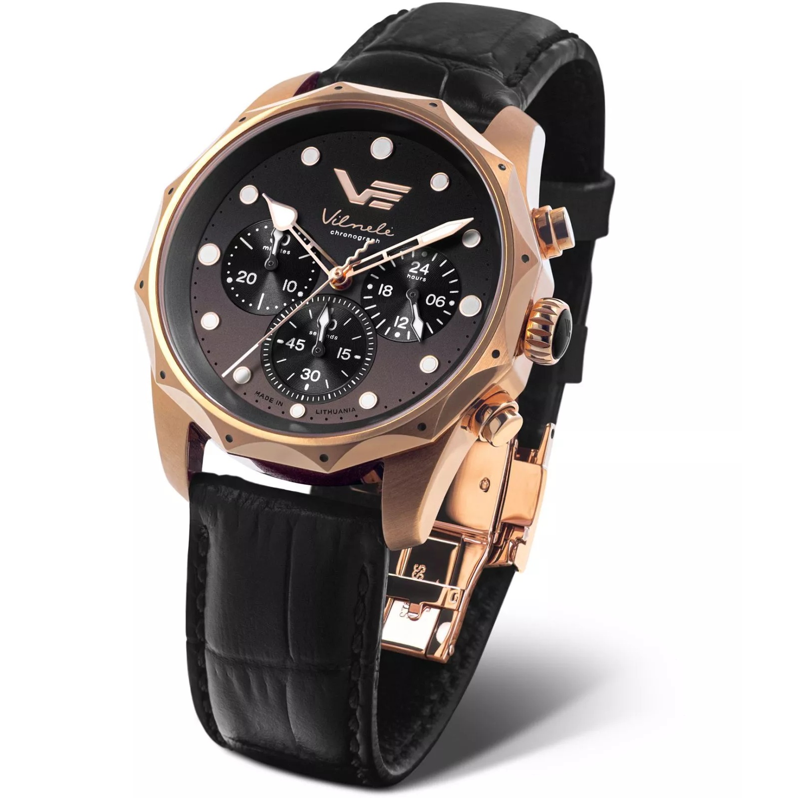 Zegarek damski Vostok Europe Vilnele Chronograph Limited Edition SET