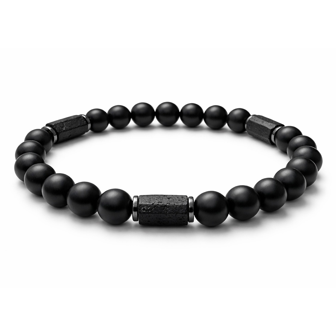 Bransoletka męska z turmalinem