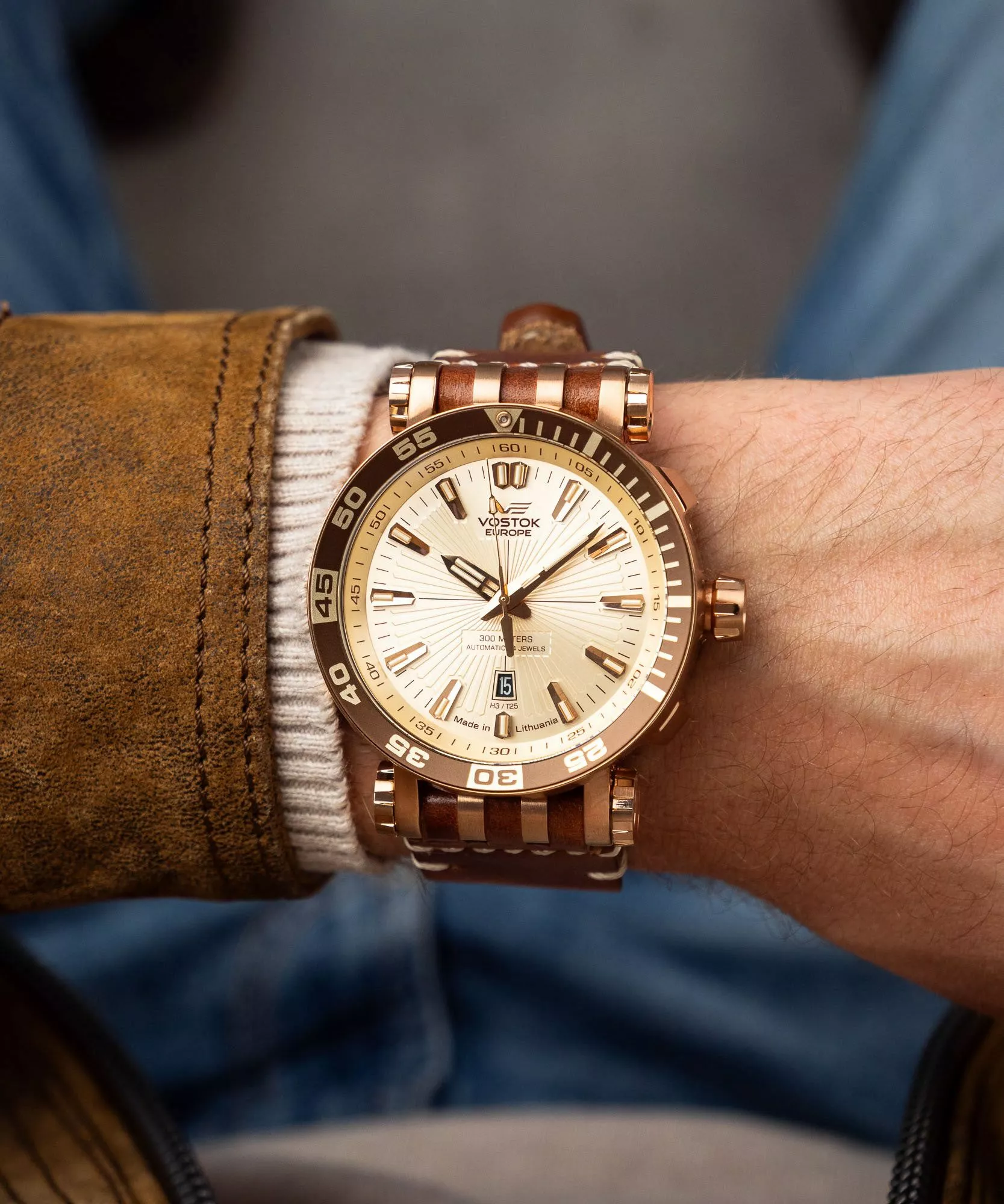 Zegarek męski Vostok Europe Energia Rocket Automatic NH35A-575B281