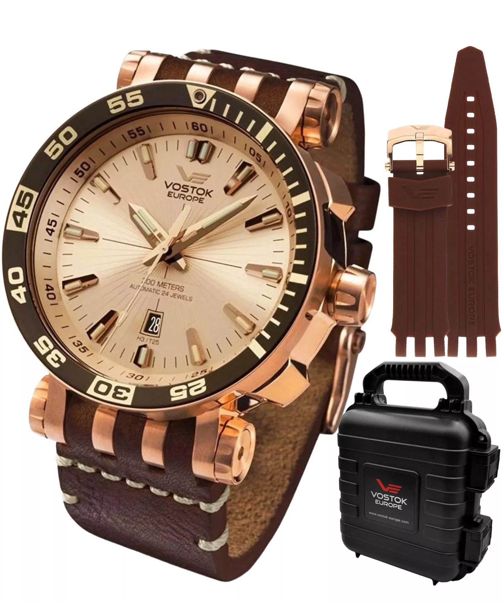 Zegarek męski Vostok Europe Energia Rocket Automatic NH35A-575B281