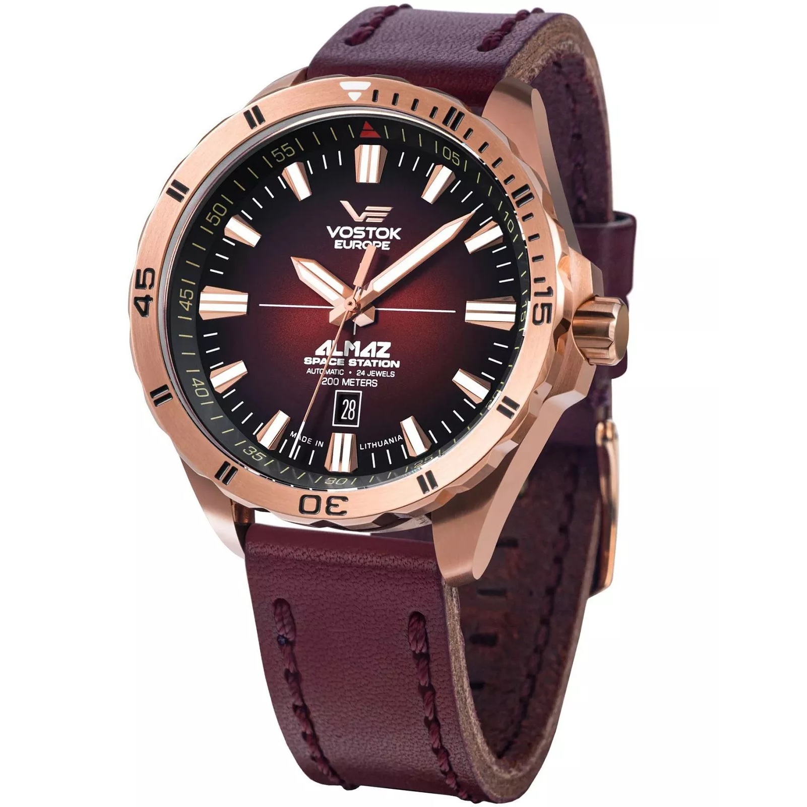 Zegarek męski Vostok Europe Almaz Space Station Limited Edition NH35A-320B679
