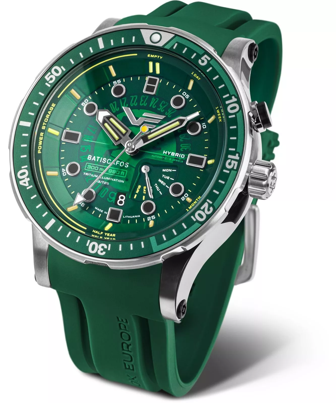 Zegarek męski Vostok Europe Batiscafos Hybrid Automatic SET PX84-511A770