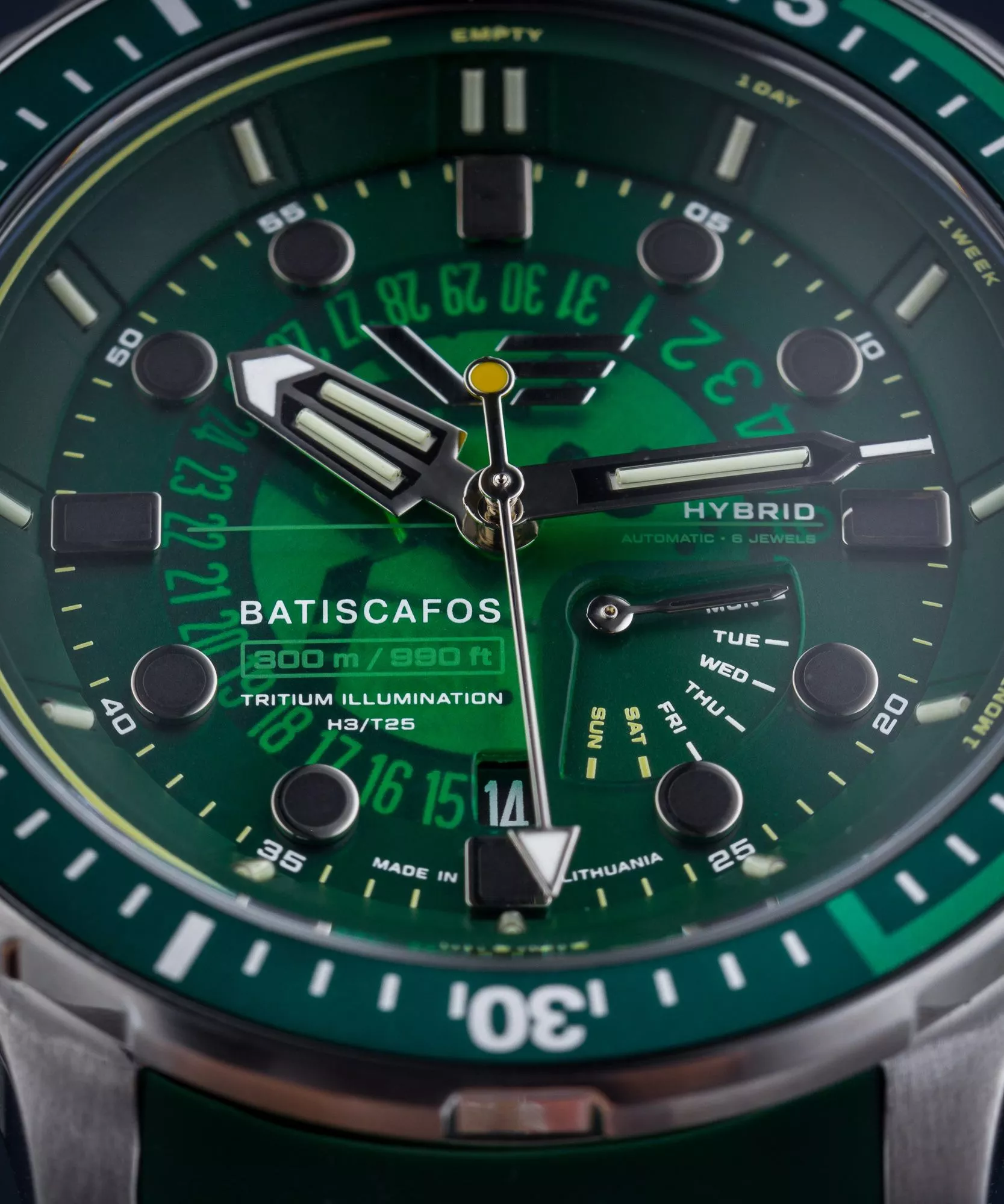 Zegarek męski Vostok Europe Batiscafos Hybrid Automatic SET PX84-511A770