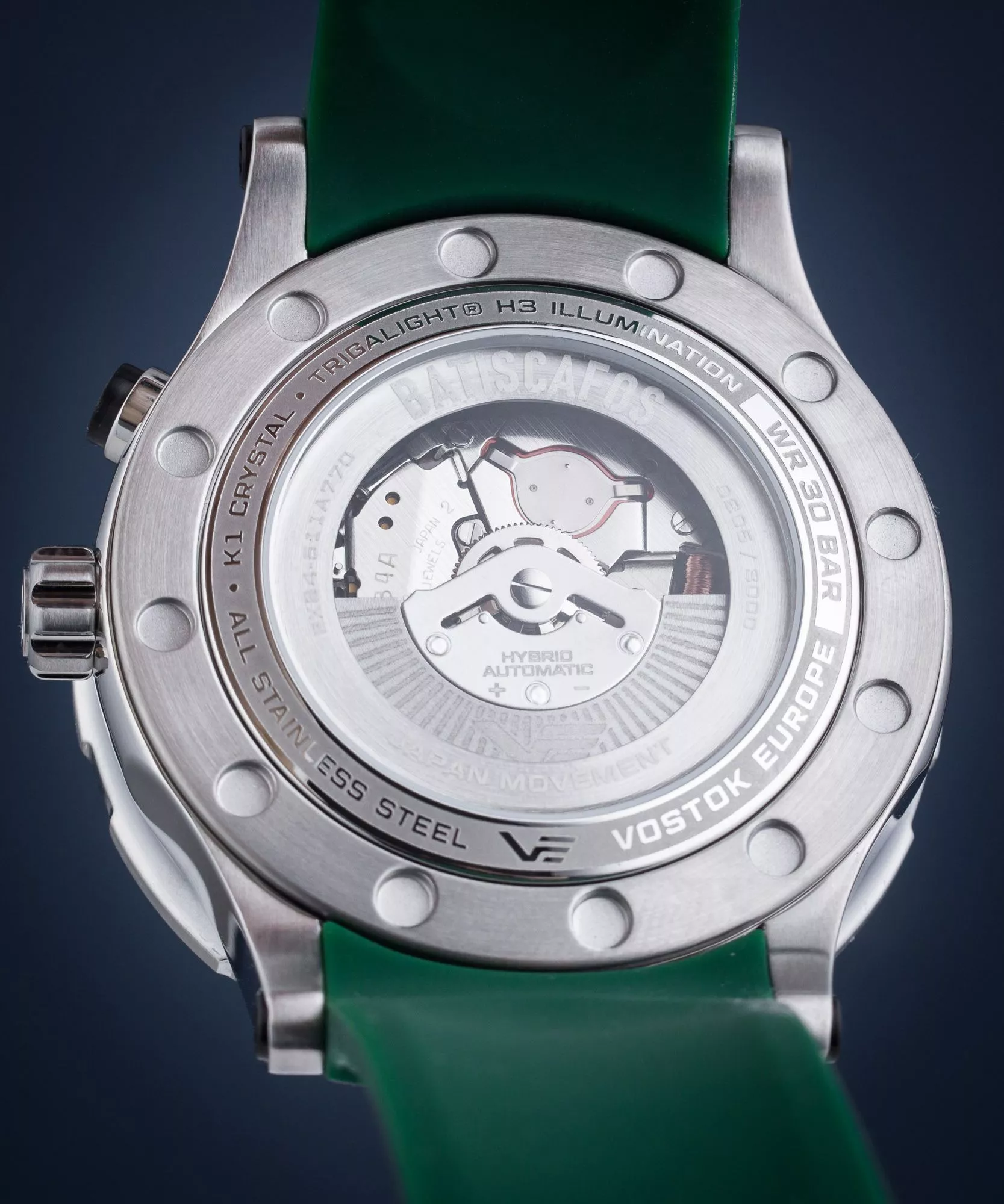 Zegarek męski Vostok Europe Batiscafos Hybrid Automatic SET PX84-511A770