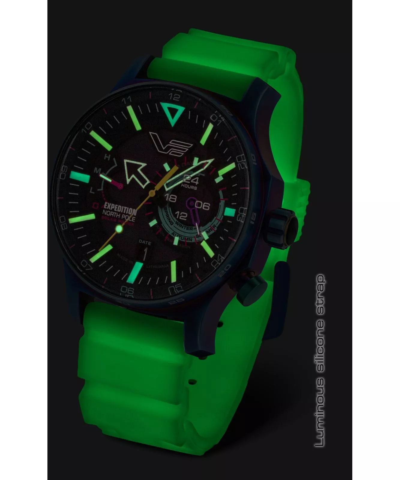 Zegarek męski Vostok Europe Expedition North Pole Polar Light Limited Edition SET VS57-595D737