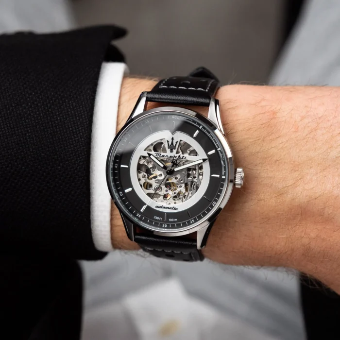 Zegarek męski Maserati Sorpasso Automatic Skeleton R8821124004
