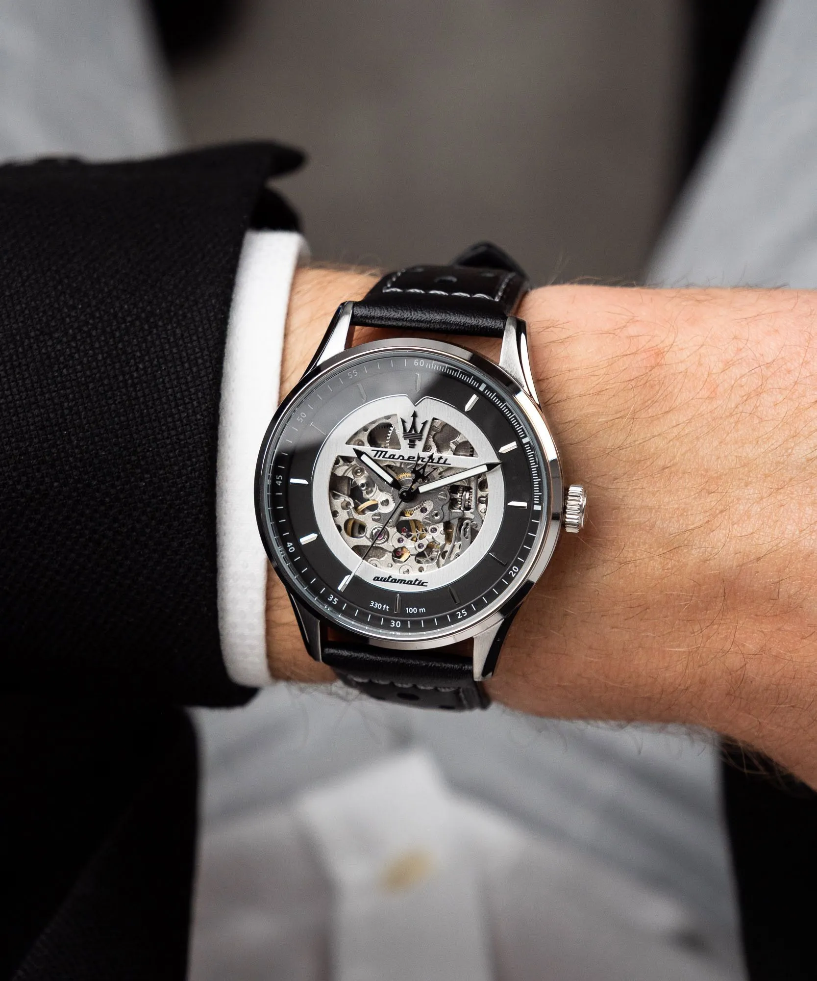 Zegarek męski Maserati Sorpasso Automatic Skeleton R8821124004