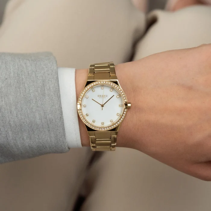 Zegarek damski Obaku V317LEGWSG