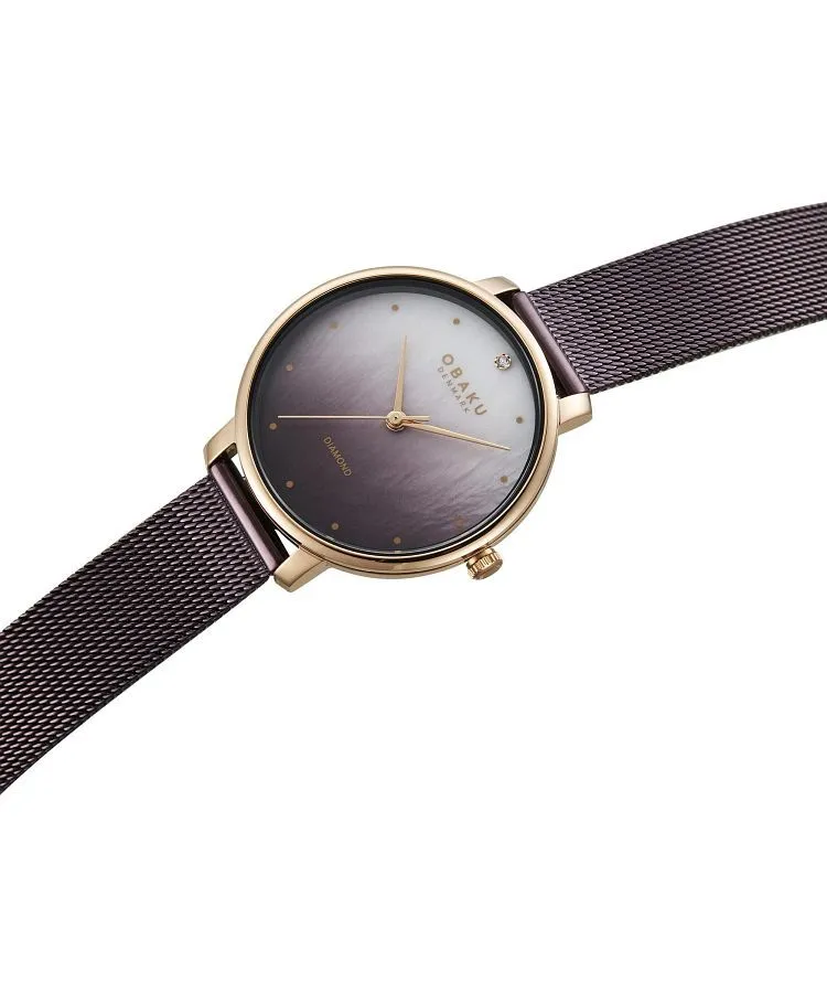 Zegarek damski Obaku V320LXVZMN-DN